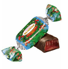 Конфеты желейные в шоколаде с фруктовыми вкусами 4шт
