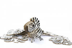 3D пазл Зебра коллекционный