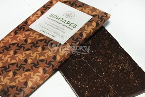 Ремесленный шоколад 70% какао с кофе и мускатным орехом