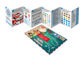 Новогодний подарок с конфетами "Новогодний квест"