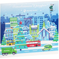 Шоколадный адвент-календарь Festa на заказ