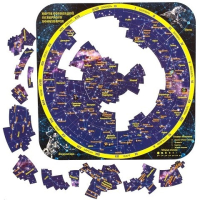 Магнитный пазл Карта созвездий