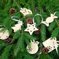 Деревянная подвеска Christmate в асс. Деревянная подвеска Christmate в асс.