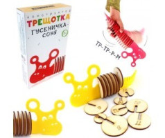 Конструктор Трещотка Гусеничка Соня Конструктор Трещотка Гусеничка Соня