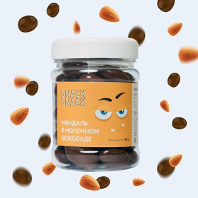 Миндаль в молочном шоколаде Миндаль в молочном шоколаде
