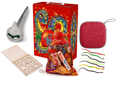 Подарочный набор для детей на новый год №2 Подарочный набор для детей на новый год №2