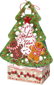 Сладкий подарок на Новый год Ёлка с пряниками Сладкий подарок на Новый год Ёлка с пряниками