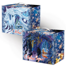 Новогодний подарок на год лошади Инь-Янь Новогодний подарок на год лошади Инь-Янь