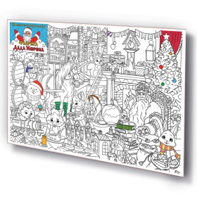 Плакат-раскраска Плакат-раскраска