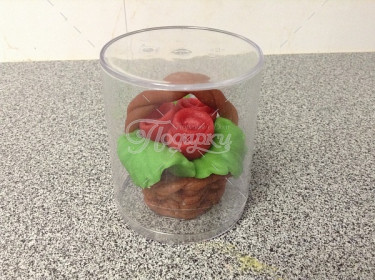 Корзинка с розочками Корзинка с розочками