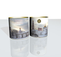 Новогодний Подарок в Тубе с логотипом на заказ