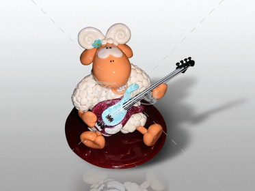 Овечка гитарист