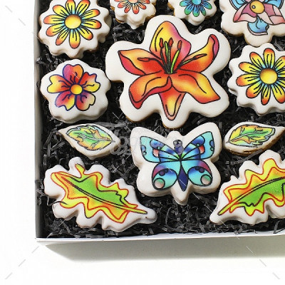 Цветы средние