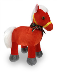 Подарок лошадь красная Эрик символ года 2026 Подарок лошадь красная Эрик символ года 2026