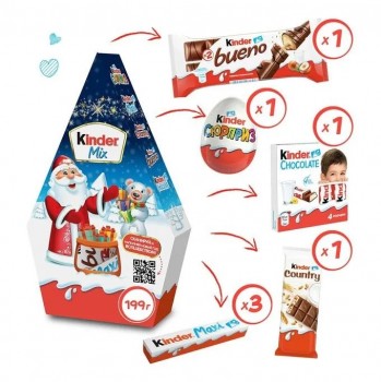 Сладкий Подарочный набор Kinder Mix 199г