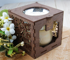 Коробка-подсвечник Коробка-подсвечник