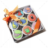 "Коты цветные" средний "Коты цветные" средний