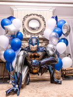 Композиция из шаров "Супергерои" Композиция из шаров "Супергерои"