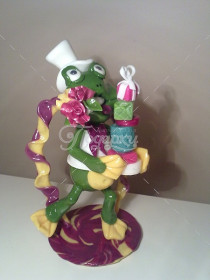 С днем рождения. Лягушка