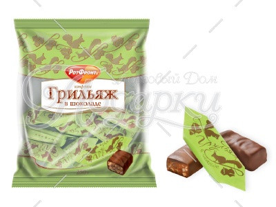 Грильяж в шоколаде