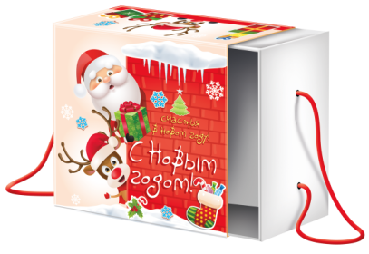 Новогодний пенал со сладостями "Дедушкин клад" Новогодний пенал со сладостями "Дедушкин клад"