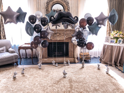 Композиция из шаров "Мужской набор"