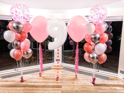 Композиция из шаров "Самый лучший день" Композиция из шаров "Самый лучший день"