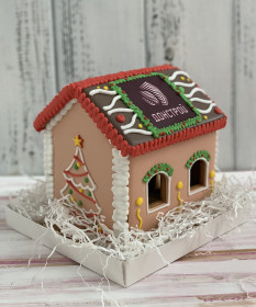 Пряничные домики с логотипом Пряничные домики с логотипом