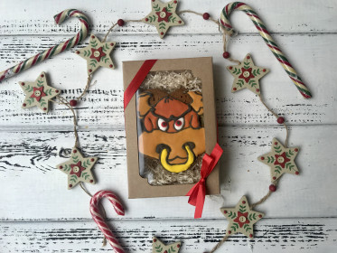 Пряник Бык с кольцом