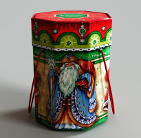 Подарок со сладостями на новый год Парад Дедов Морозов Подарок со сладостями на новый год Парад Дедов Морозов