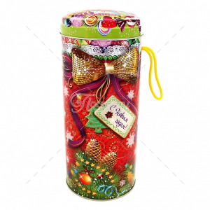 Новогодний подарок в жестяной упаковке Сладкий подарок