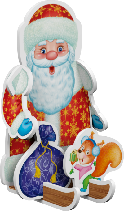 3D-пазл ДЕД МОРОЗ