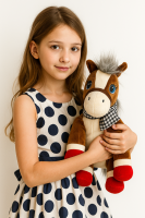 Сладкий подарок с символом года конь Фердинанд