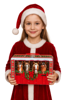 Новогодний подарок чемоданчик лошадка Везунчик