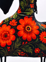 Подарок на новый год Подушка детская Лошадь с логотипом Подарок на новый год Подушка детская Лошадь с логотипом