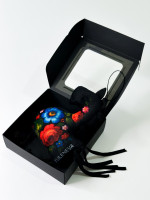 Подарок на новый год Елочная игрушка Лошадь с логотипом