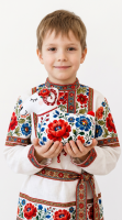Подарок на новый год Подушка детская Русская овца с логотипом