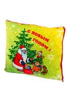 Новогодний подарок Подушка с логотипом