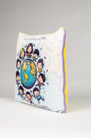 Новогодний подарок Подушка с логотипом