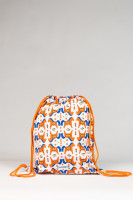 Новогодний подарок мешок-рюкзак с логотипом