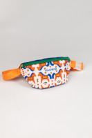 Подарок на новый год сумка поясная с логотипом