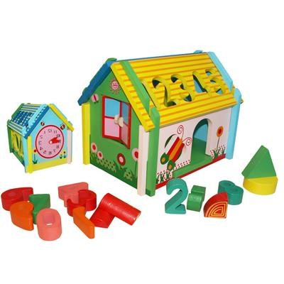 Логическая игра Домик фигур