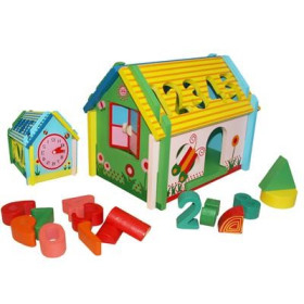 Логическая игра Домик фигур