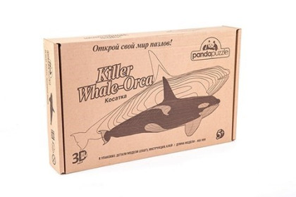 3D пазл Косатка