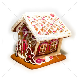 Пряничный домик 3D