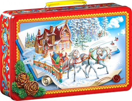 Новогодний подарок чемоданчик Сказка