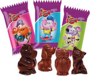Конфеты "Детский сувенир авторалли" или "Сладкие зверята"