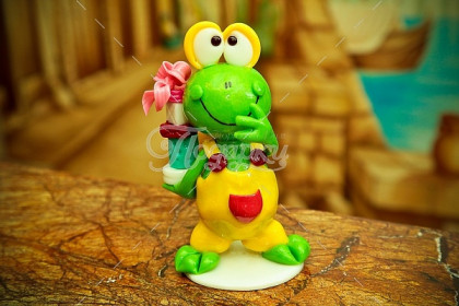 С днем рождения. Лягушенок