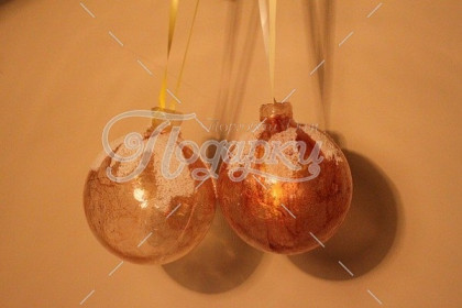 Елочный шар галактика Gold Елочный шар галактика Gold