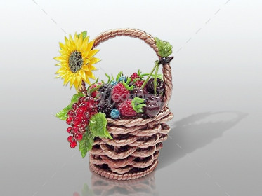 Корзина с ягодами